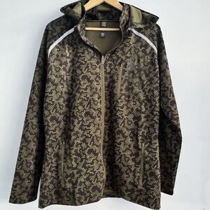 Springfield Armory Alexis Athletica Performance Zip Up Jacket Sz Mens L-Camo Hex